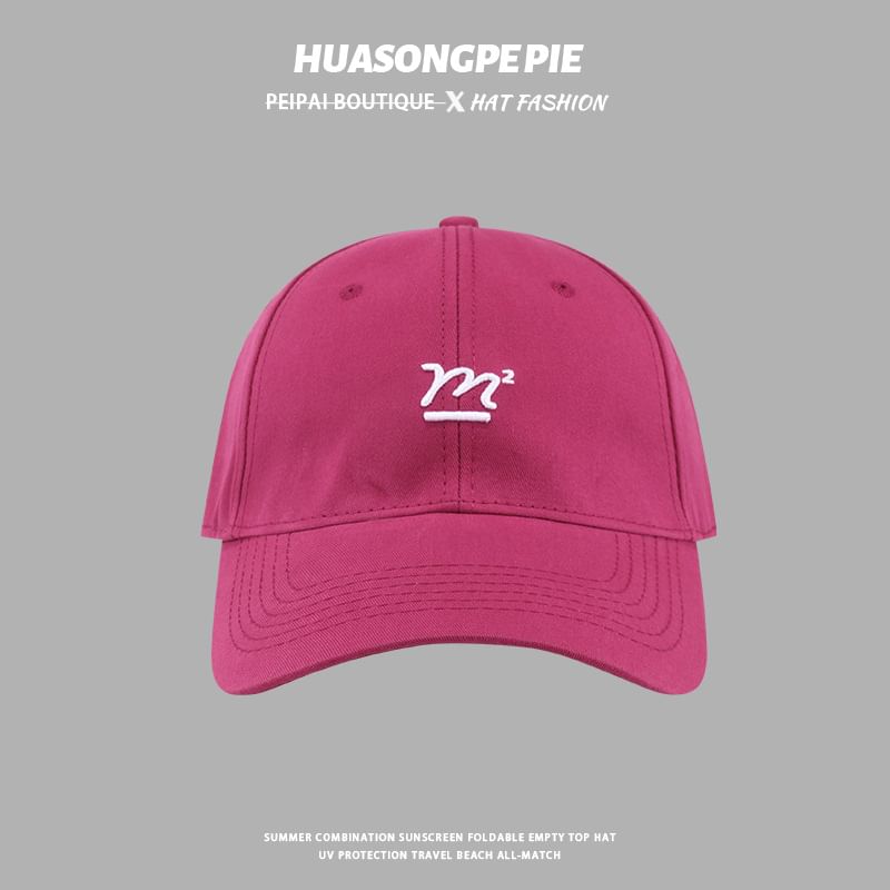 Cap Lettering Baseball Embroidered