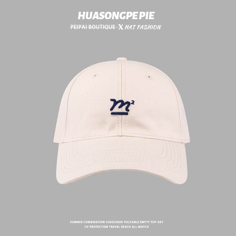 Cap Lettering Baseball Embroidered