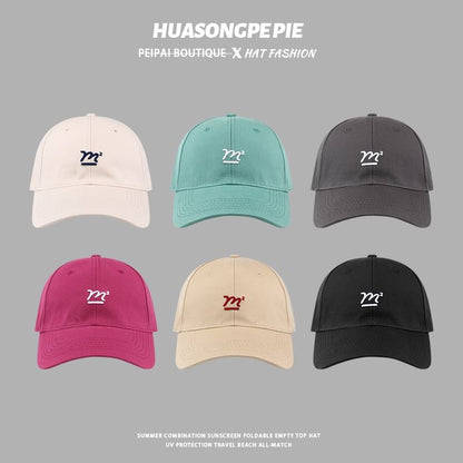 Cap Lettering Baseball Embroidered