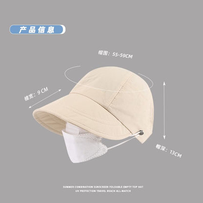 Top Open Plain Cap