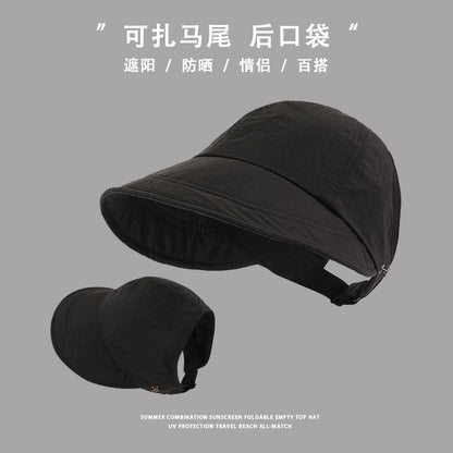 Top Open Plain Cap