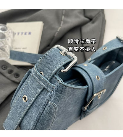 Buckled Shoulder Bag