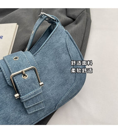 Buckled Shoulder Bag