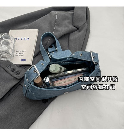 Buckled Shoulder Bag