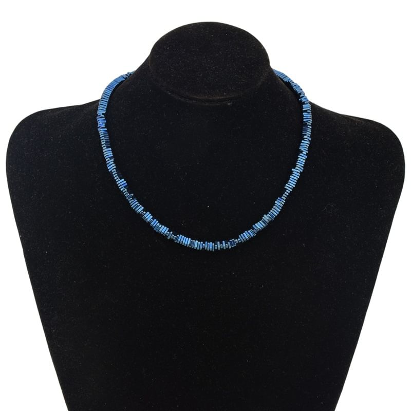 Stainless Steel Beaded Necklace