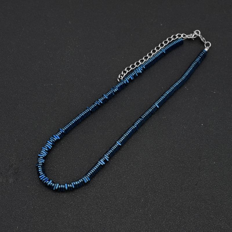 Stainless Steel Beaded Necklace