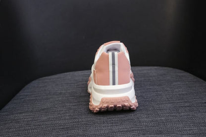 Two Tone Lace-Up Sneakers