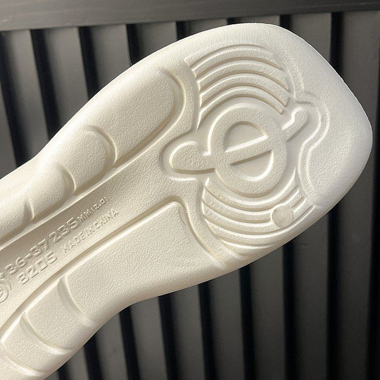 Plain Platform Home Slippers