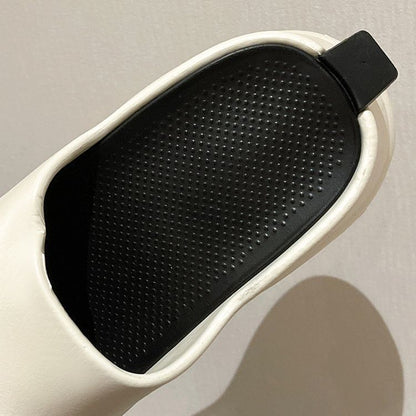 Plain Platform Home Slippers