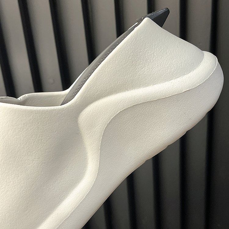 Plain Platform Home Slippers