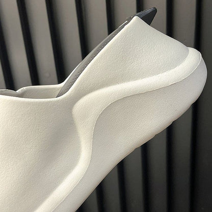 Plain Platform Home Slippers