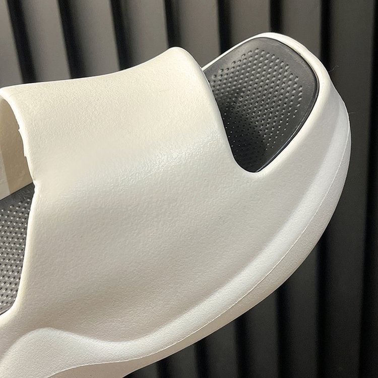 Plain Platform Home Slippers