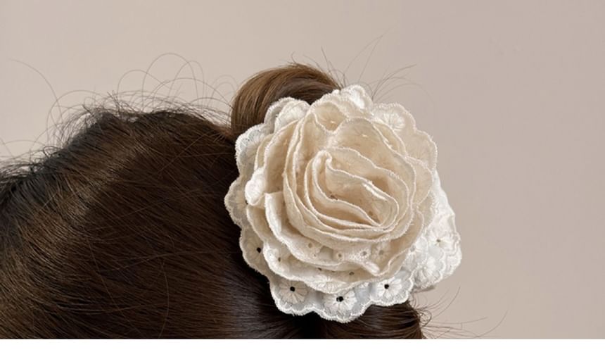 Floral Lace Hair Clamp