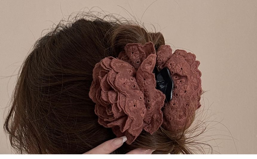 Floral Lace Hair Clamp