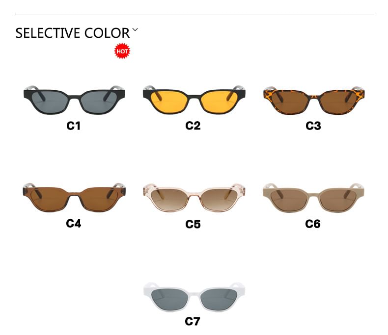 Square Frame Sunglasses
