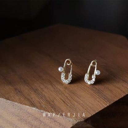 Rhinestone Cuff Earring