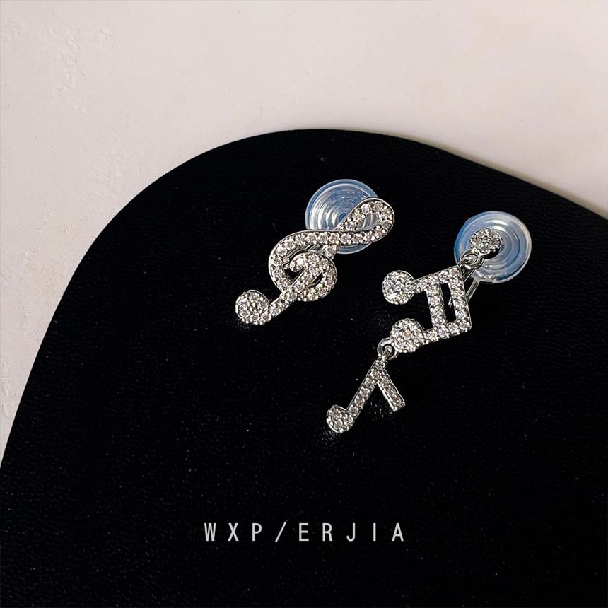 Earring Rhinestone Music Cuff