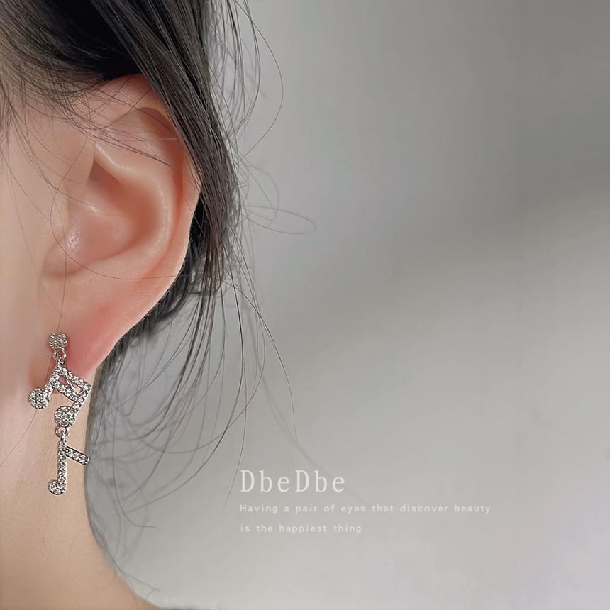 Earring Rhinestone Music Cuff