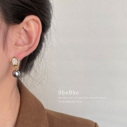 Earring Pearl Cuff Faux