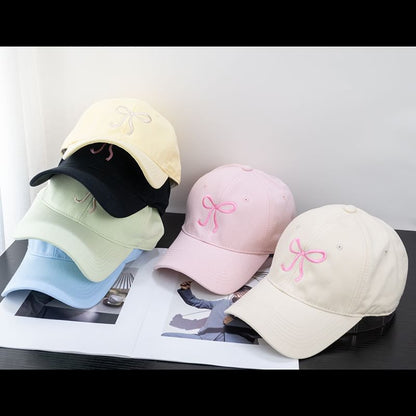 Ribbon Embroidery Cap