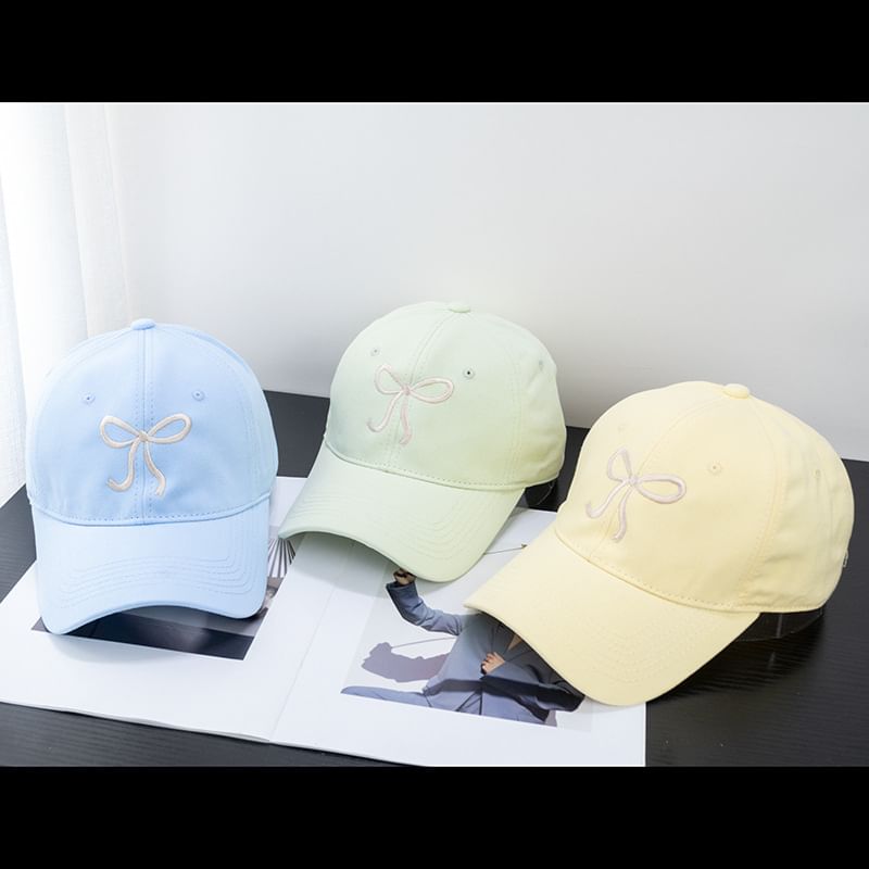 Ribbon Embroidery Cap