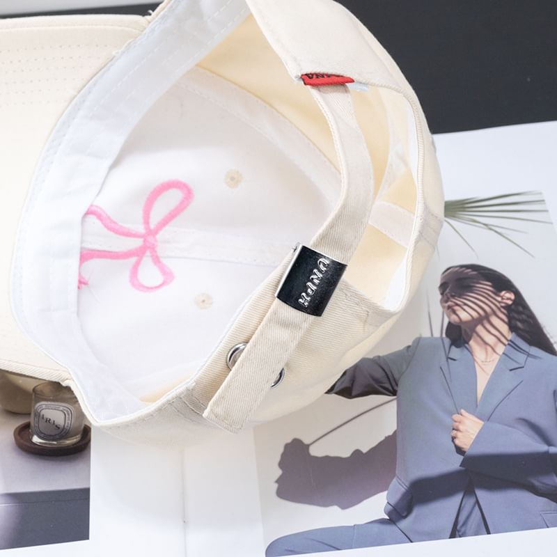 Ribbon Embroidery Cap