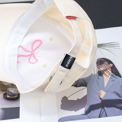 Ribbon Embroidery Cap