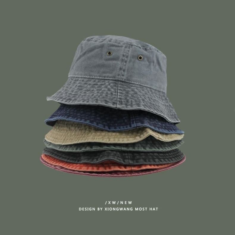 Hat Denim Washed Bucket