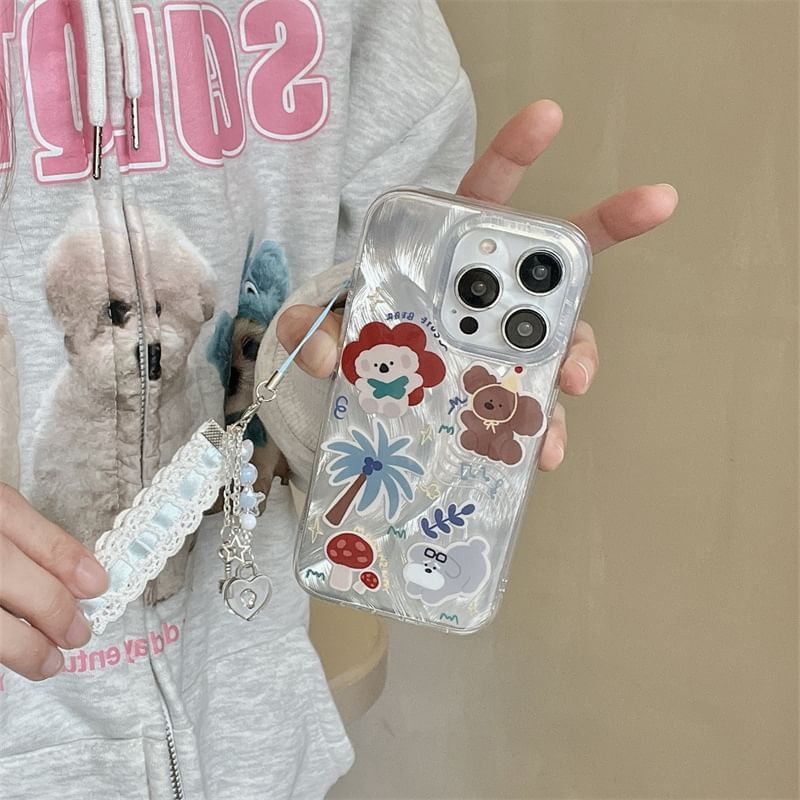 Cartoon Phone Case - 15 Pro Max / 15 Pro / 15 / 14 Pro Max / 14 Pro / 14 / 13 Pro Max / 13 Pro / 13 / 12 Pro Max / 12 Pro / 12 / 11