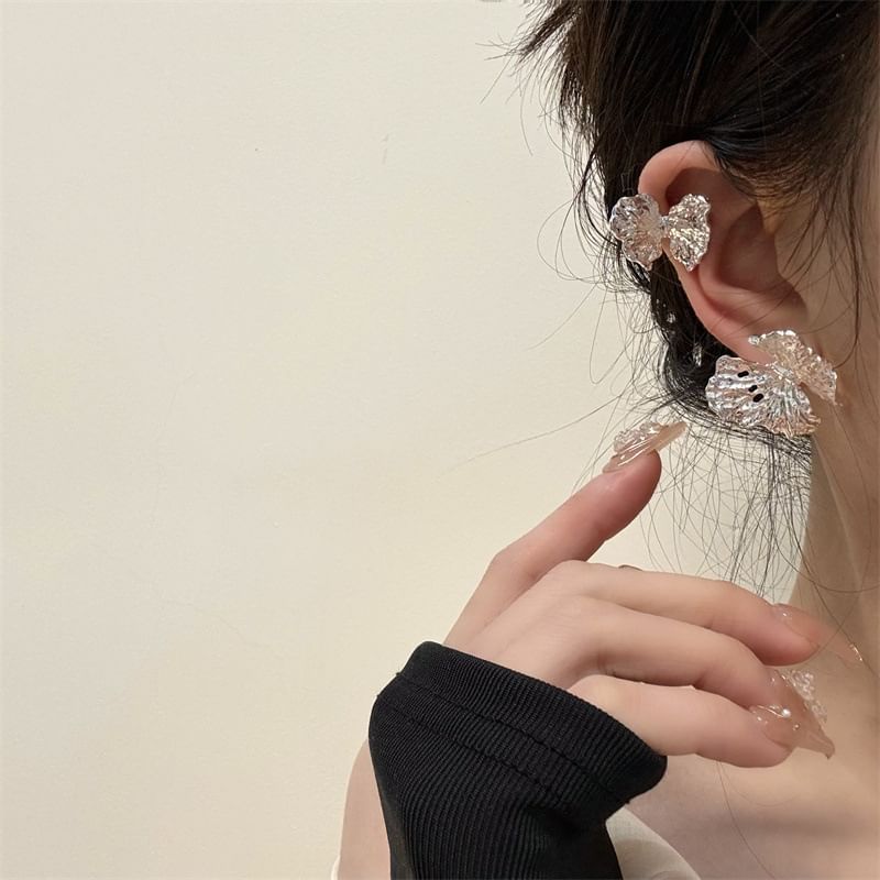Butterfly Alloy Ear Cuff