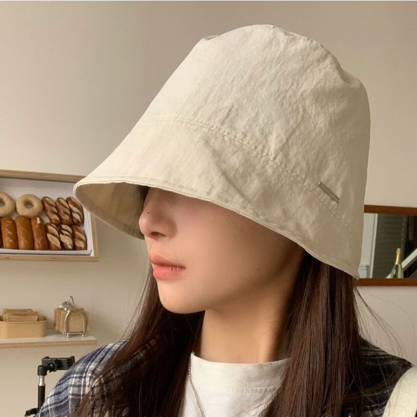 Metal Plate Bucket Hat