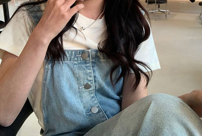 Bow Denim Baseball Cap