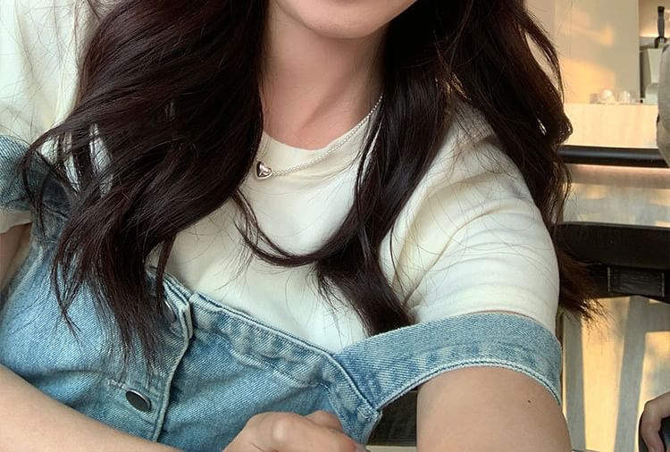 Bow Denim Baseball Cap