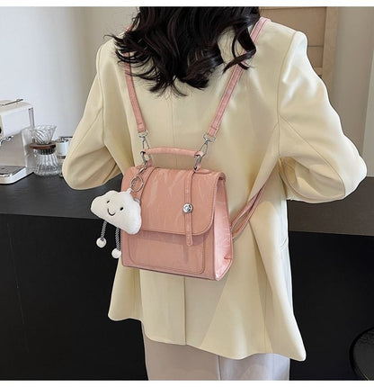 Patterned Backpack / Bag Charm / Set