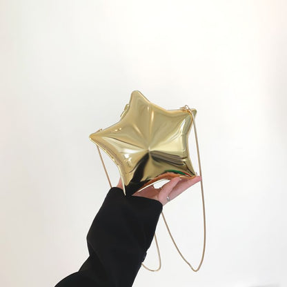 Star Chain Strap Crossbody Bag