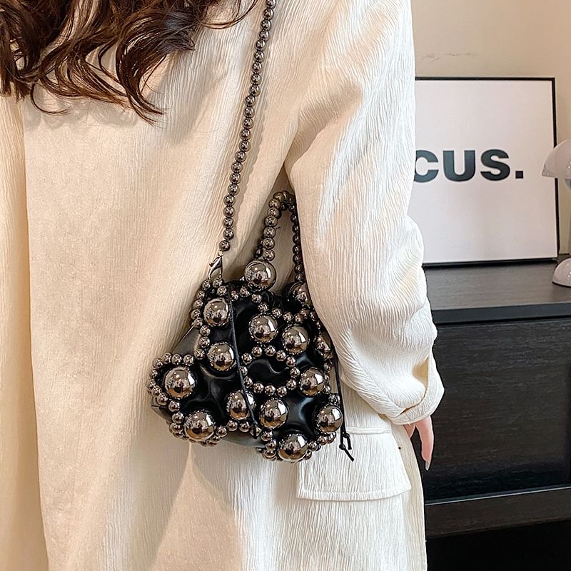 Beaded Crossbody Bag