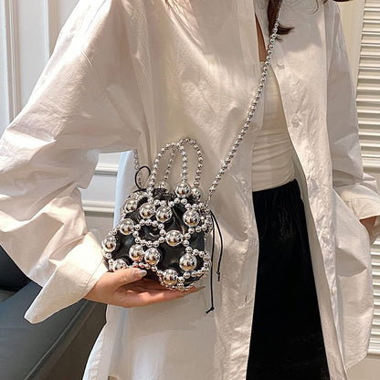 Beaded Crossbody Bag