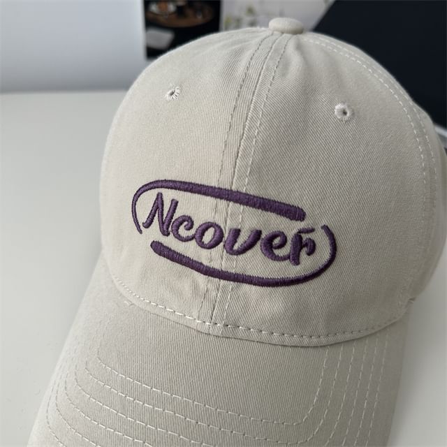 Cap Lettering Embroidered Baseball