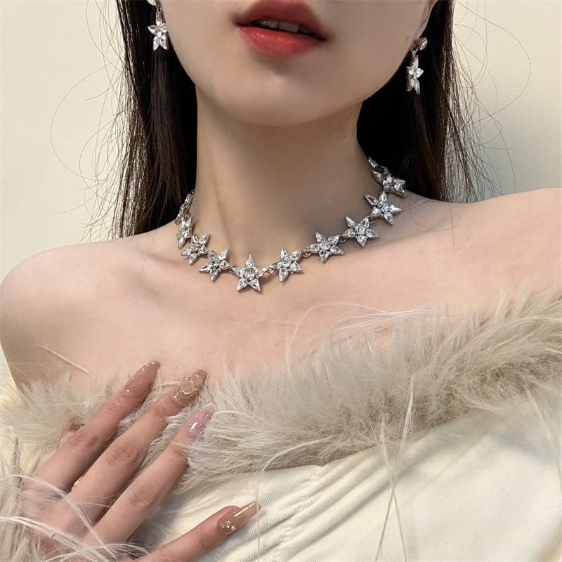 Star Drop Earring / Necklace