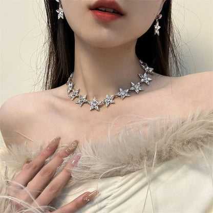 Star Drop Earring / Necklace