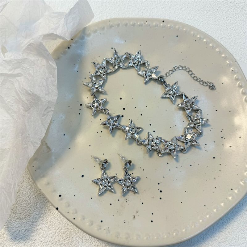 Star Drop Earring / Necklace