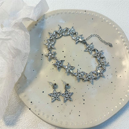 Star Drop Earring / Necklace