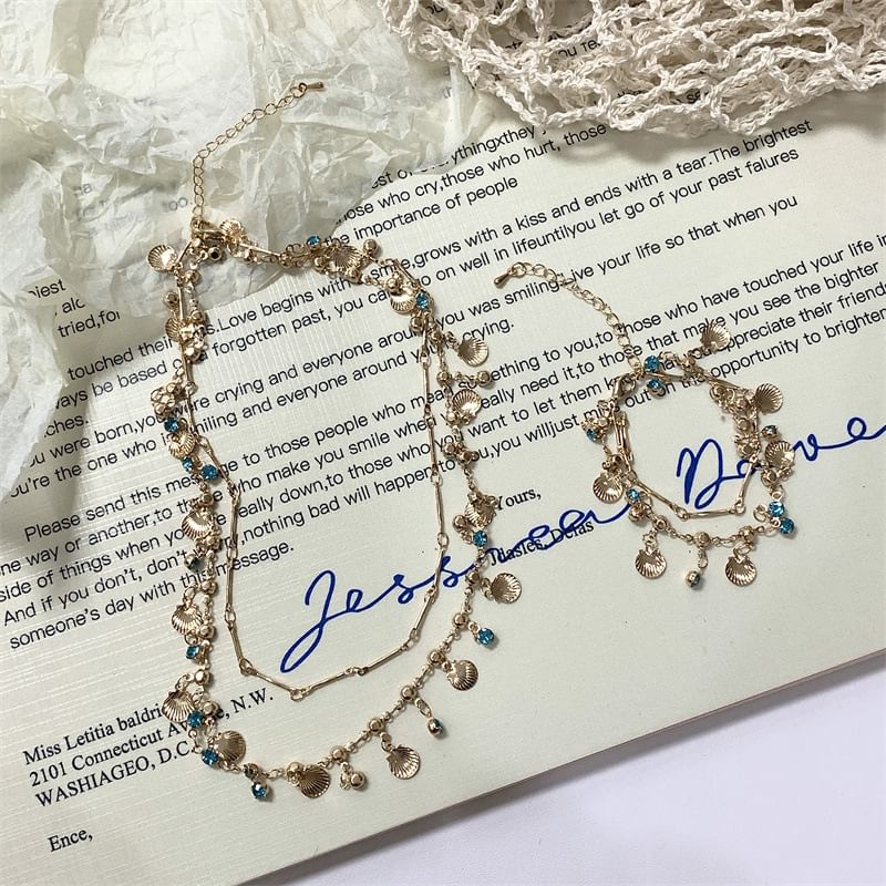 Rhinestone Necklace / Bracelet