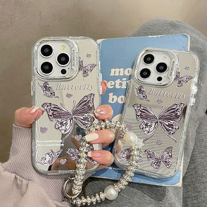 Butterfly Mirrored Phone Case