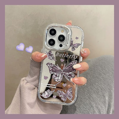 Butterfly Mirrored Phone Case