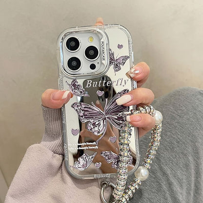 Butterfly Mirrored Phone Case