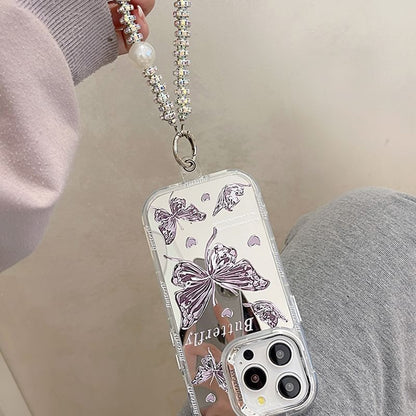 Butterfly Mirrored Phone Case