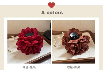 Floral Lace Hair Clamp