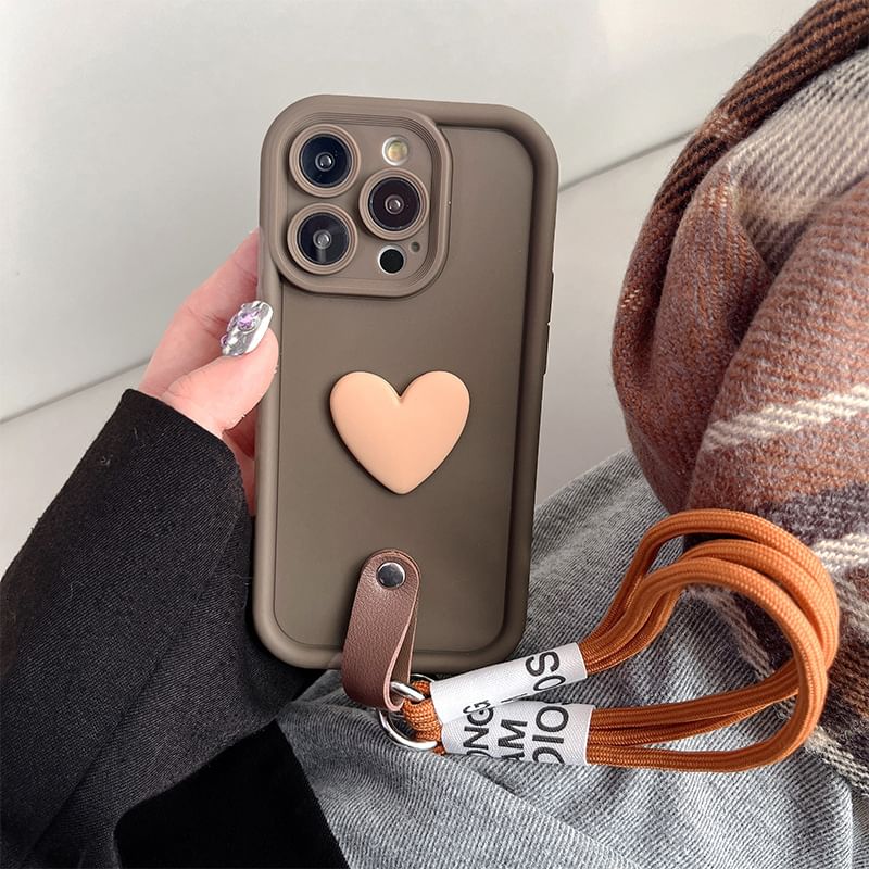 Phone Case Strap Lettering