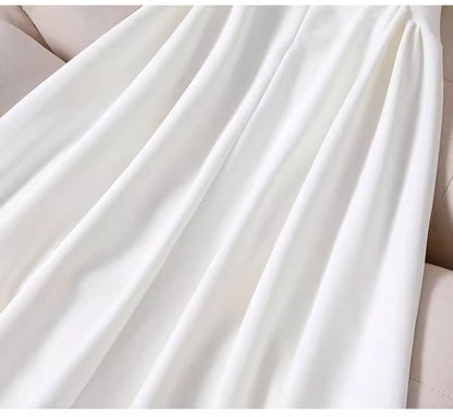 Sleeveless Scoop Neck A-Line Maxi Gown